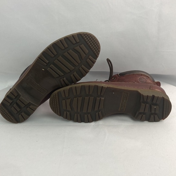 Timberland lace up hiking brown leather boots 7 - Picture 5 of 6
